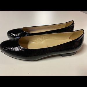 Ron White Black Flats Size 8.5 US